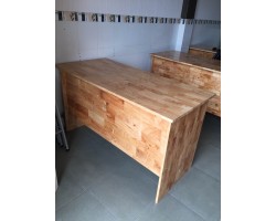 Thanh lý bàn không hộc gỗ ghép phủ keo